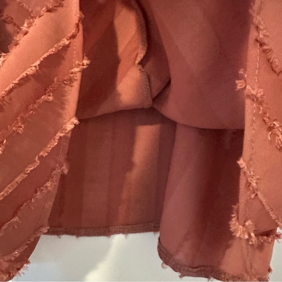 Free People Intimately Fade Away V Neck Cami Chevron Textured XS - Picture 5 of 9